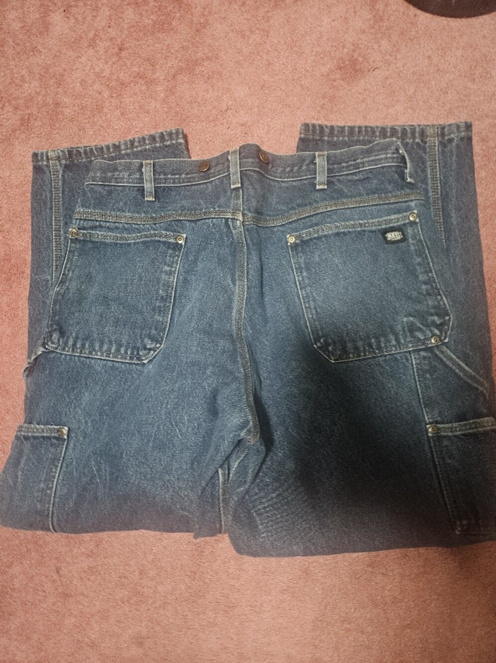 Key Double Knee Logger Work Jeans 38x30